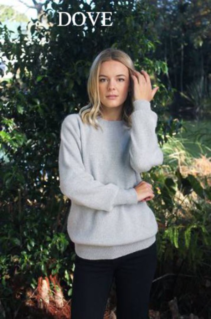 Lothlorian Alpaca Plain Crew Neck Jumper image 3